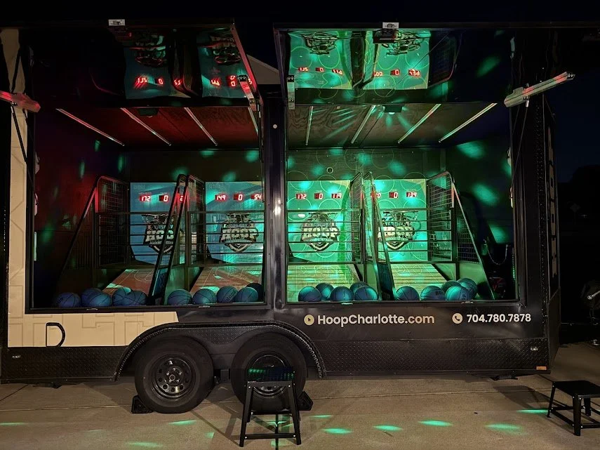 Make Your May Events Unforgettable With Hoop Charlotte: The Arcade Basketball Trailer Experience