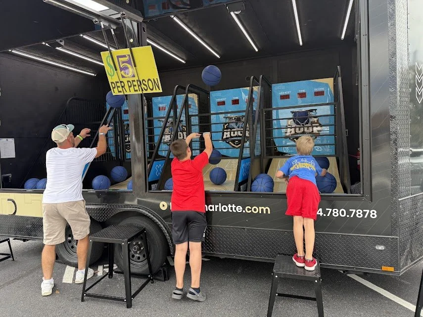 Celebrate the End of June in Charlotte With Hoop Charlotte: Your Mobile Arcade Basketball Trailer