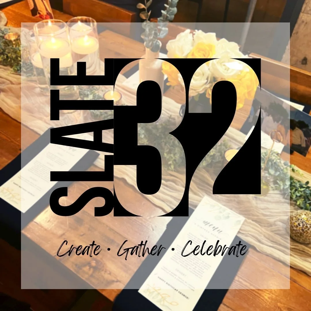 Slate 32 Events &hellip; now accepting clients for the holiday season 🦃🎄🎆! Book a free consultation today, link in bio.