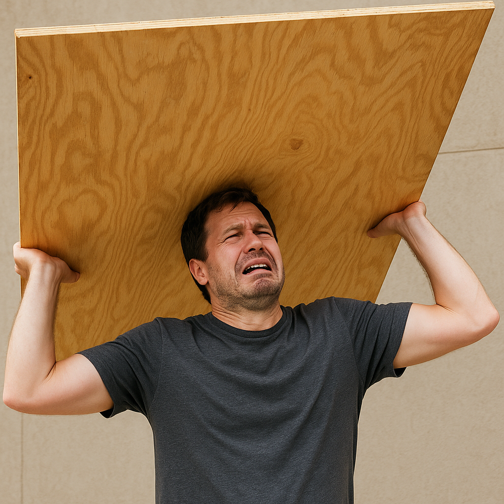 Breaking Down Large Sheets of Plywood
