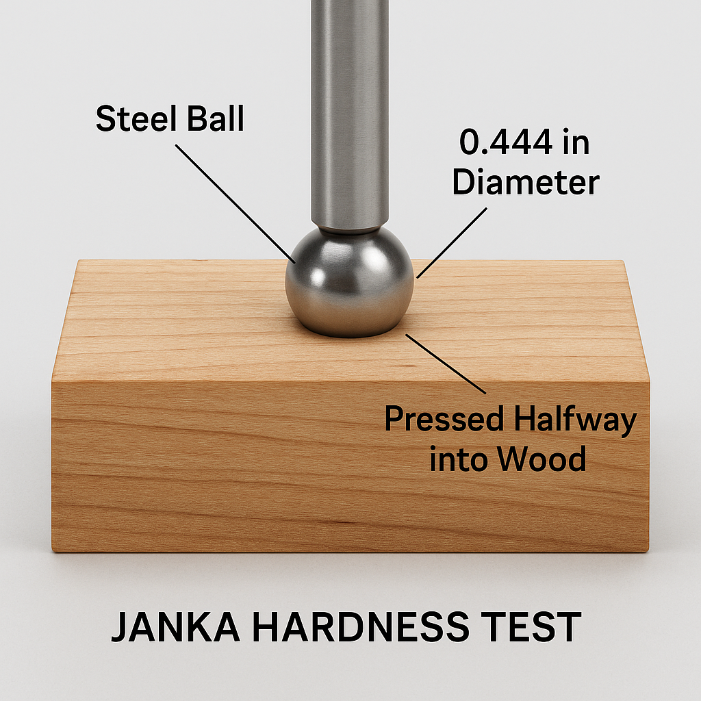 Understanding Janka Ratings and Why They Matter in Woodworking