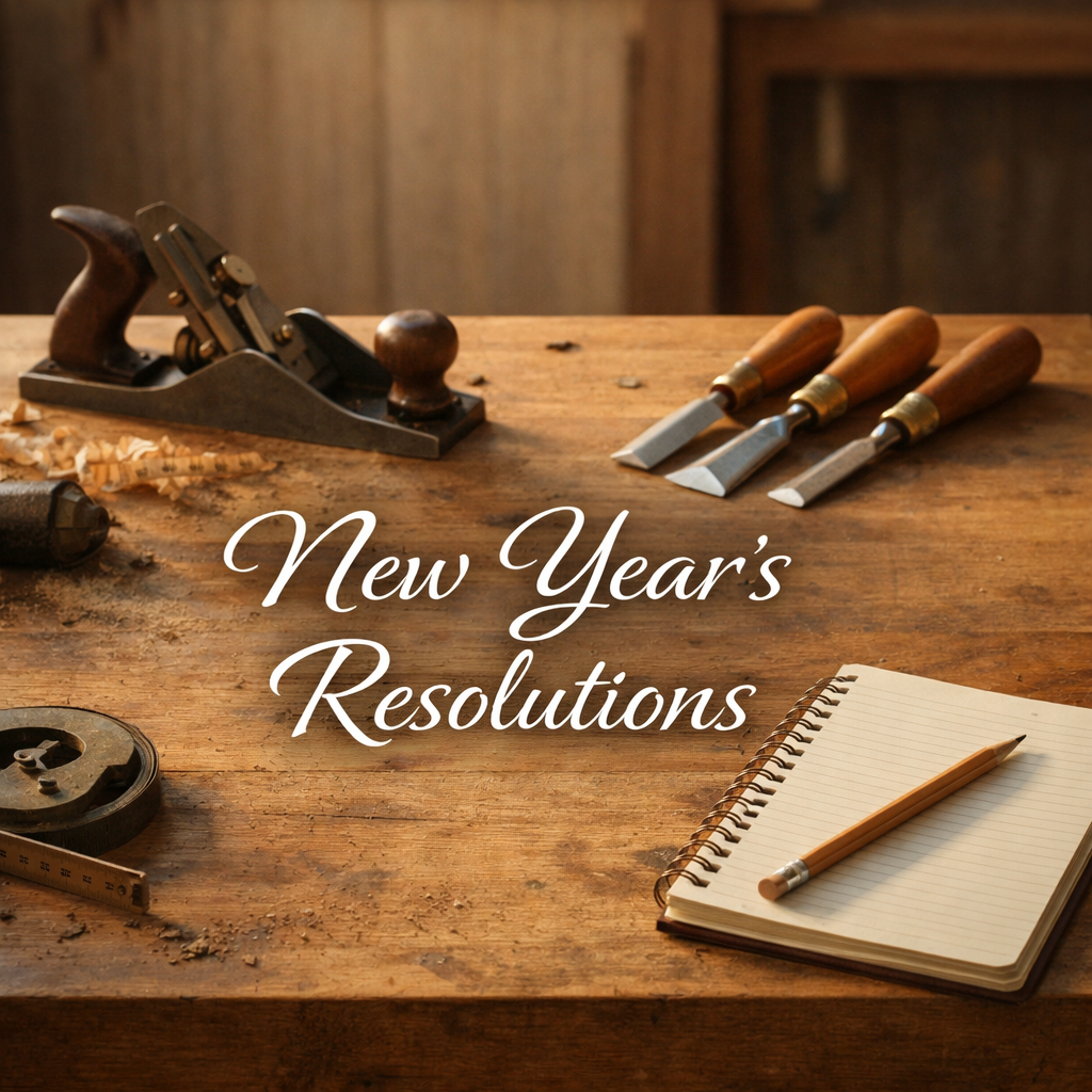 Woodworking New Year’s Resolutions That Actually Make You a Better Woodworker