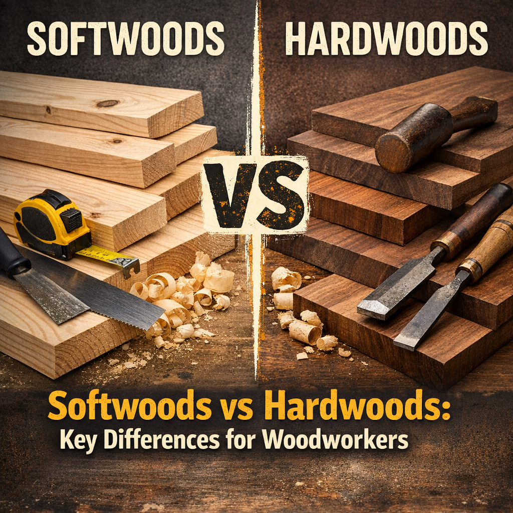 Softwoods vs. Hardwoods