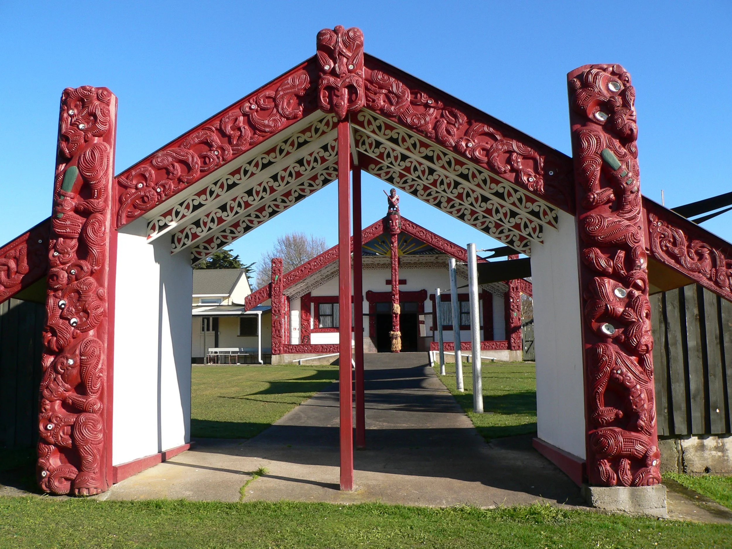Taumata o te rā Marae: Halcombe