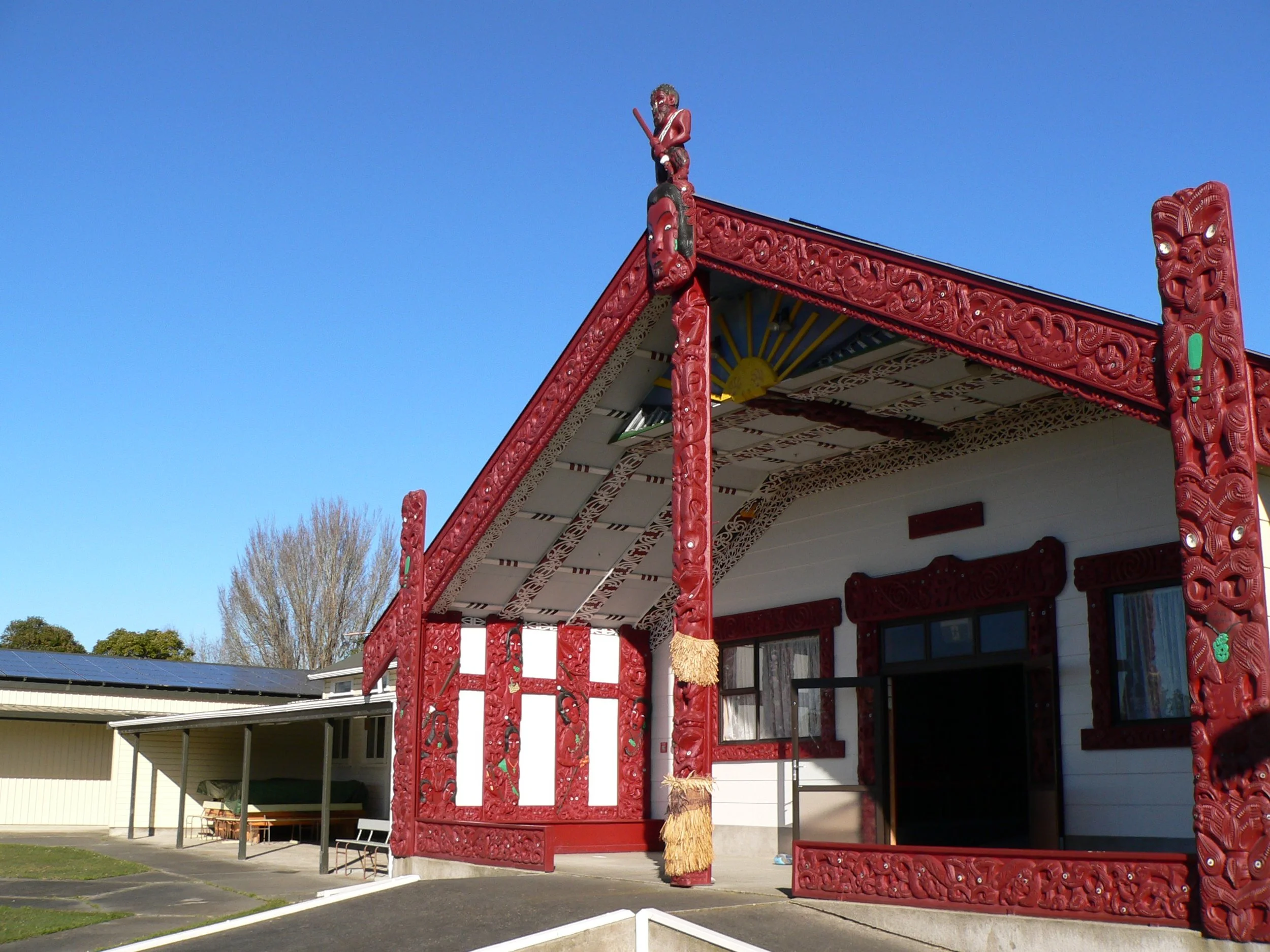 Taumata o te rā Marae: Halcombe