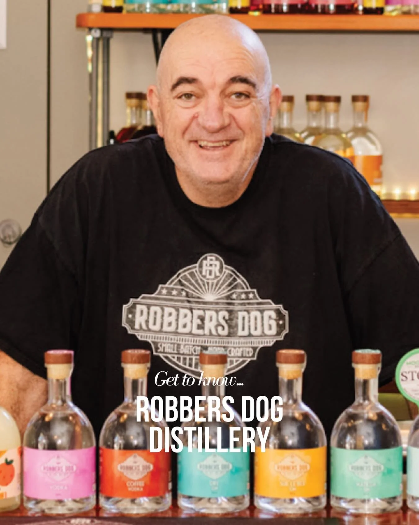 The Barossa Valley might be known as wine country to most, but @robbers.dog are helping change people&rsquo;s perception of the region. 
Owner Rob Davies opens up to Monty about his passion for spirits and the role sustainability plays at Robbers Do