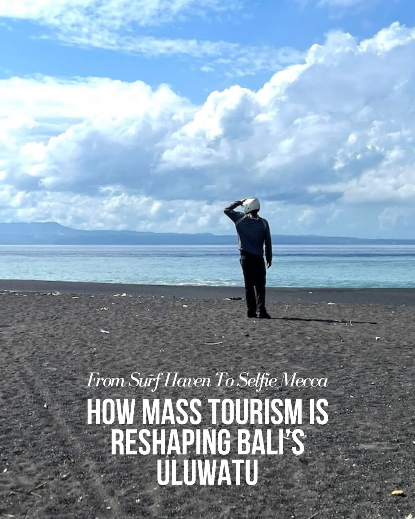 Since COVID-19 restrictions lifted in 2022, Bali&rsquo;s tourist economy has skyrocketed, but it&rsquo;s not all good news. Writer, surfer and frequent visitor Malcolm Sutton gives a firsthand account of how the influx of tourists is impacting the re