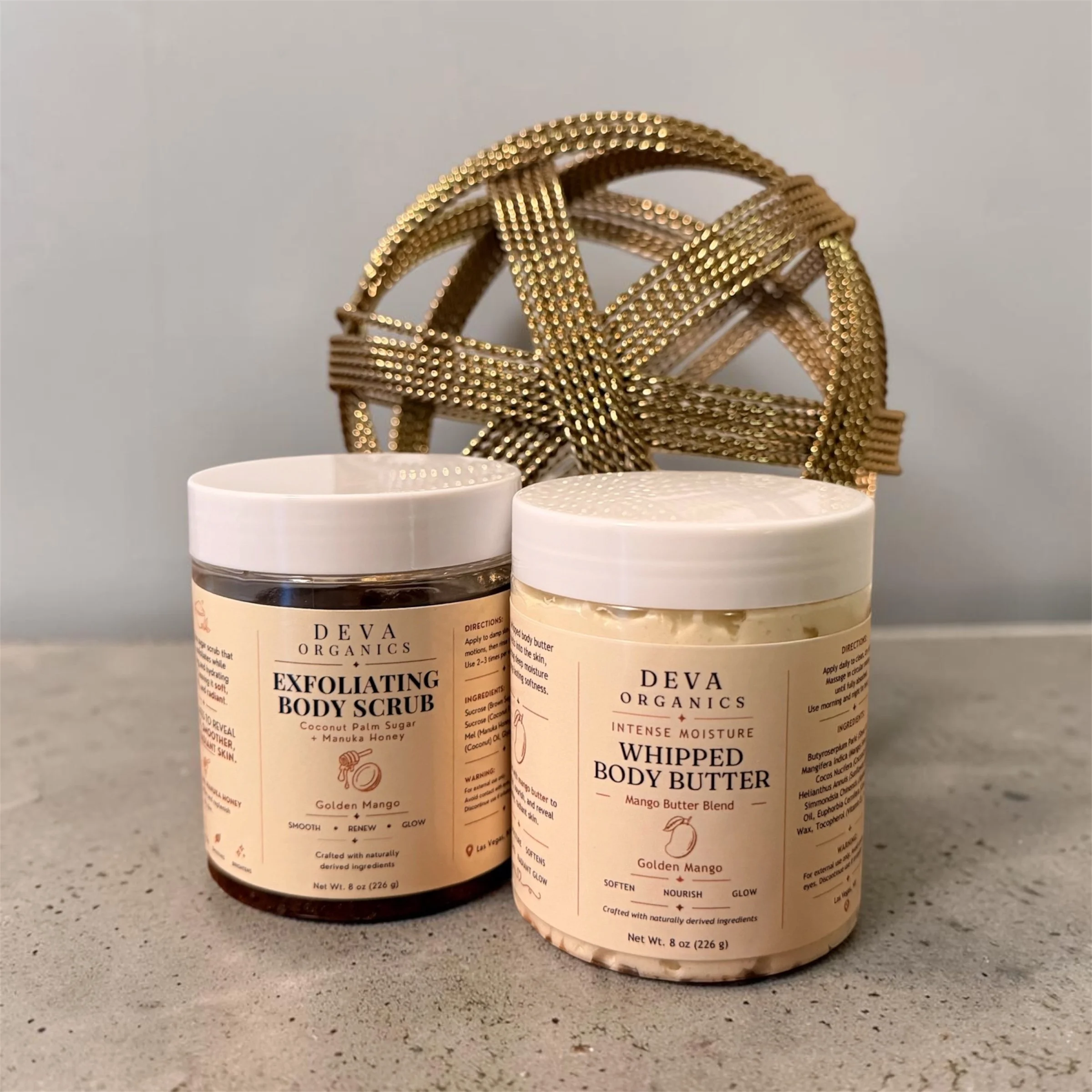 Signature Glow Set (8oz Butter + 8oz Scrub Duo)