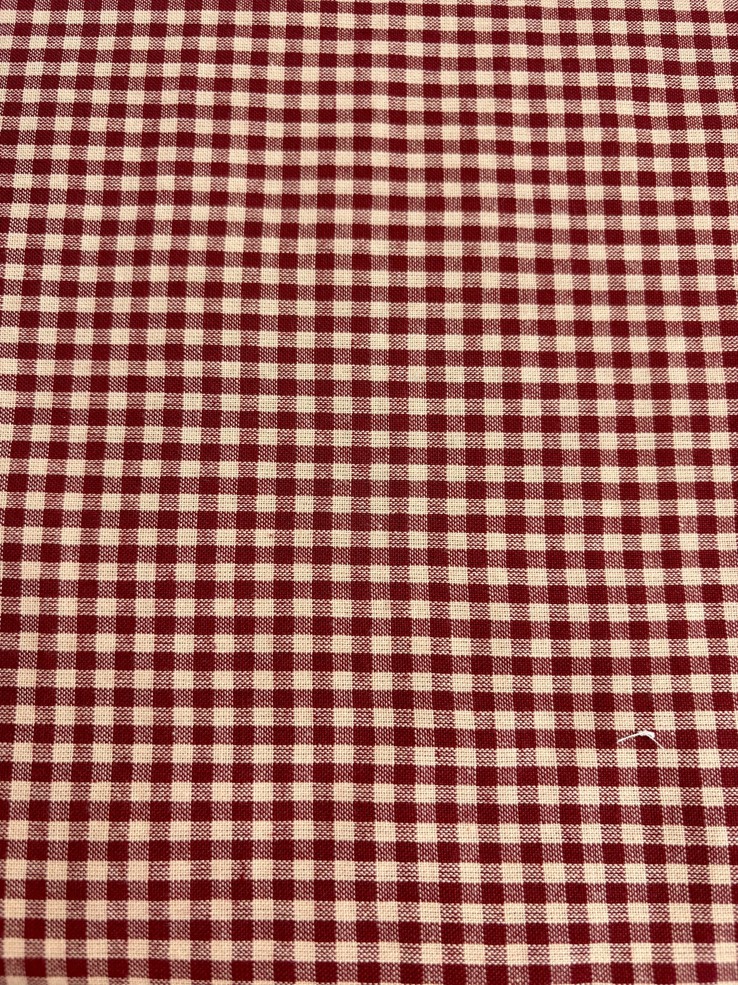 Red Gingham 