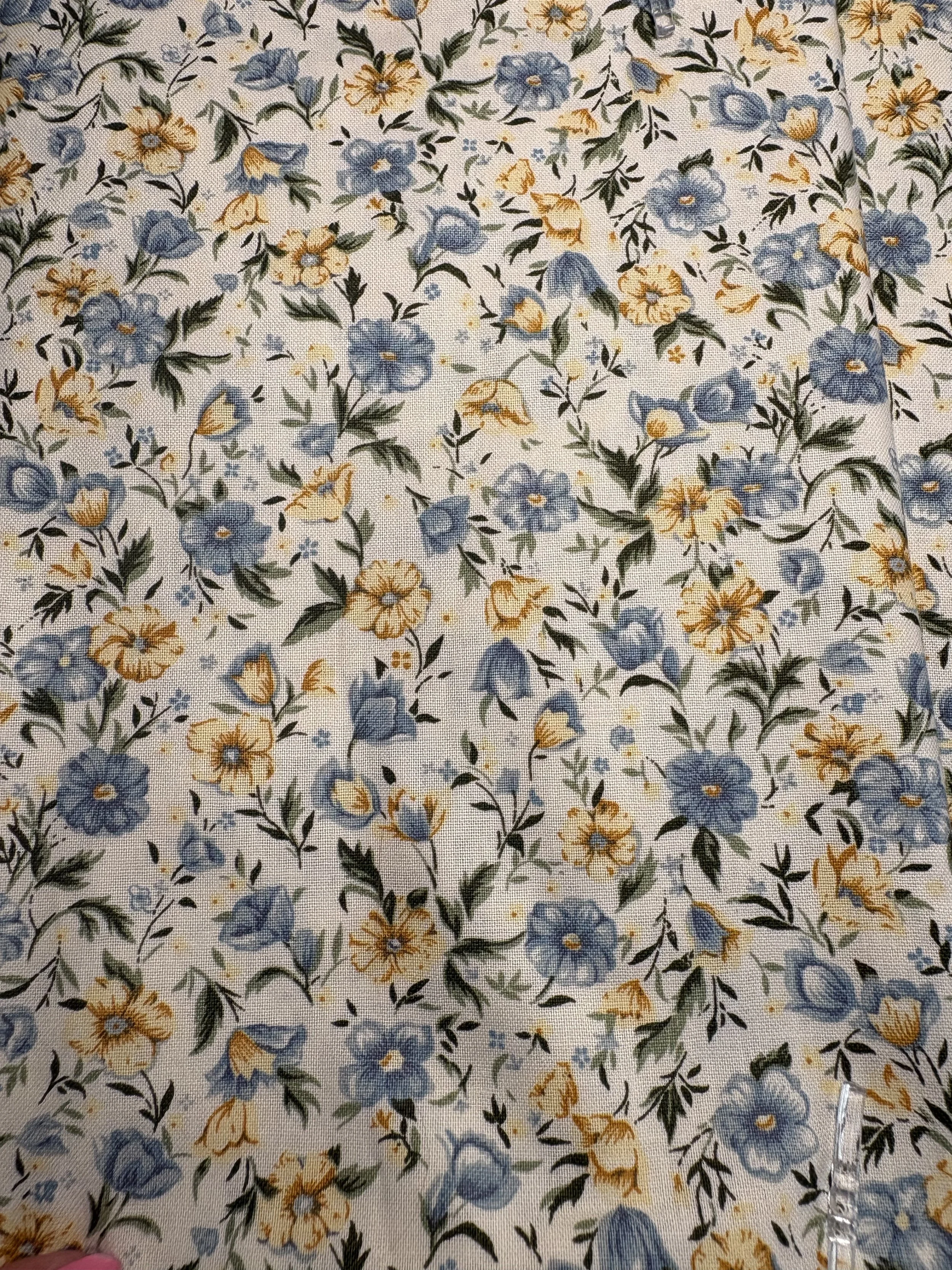 Blue and Yellow Flowers