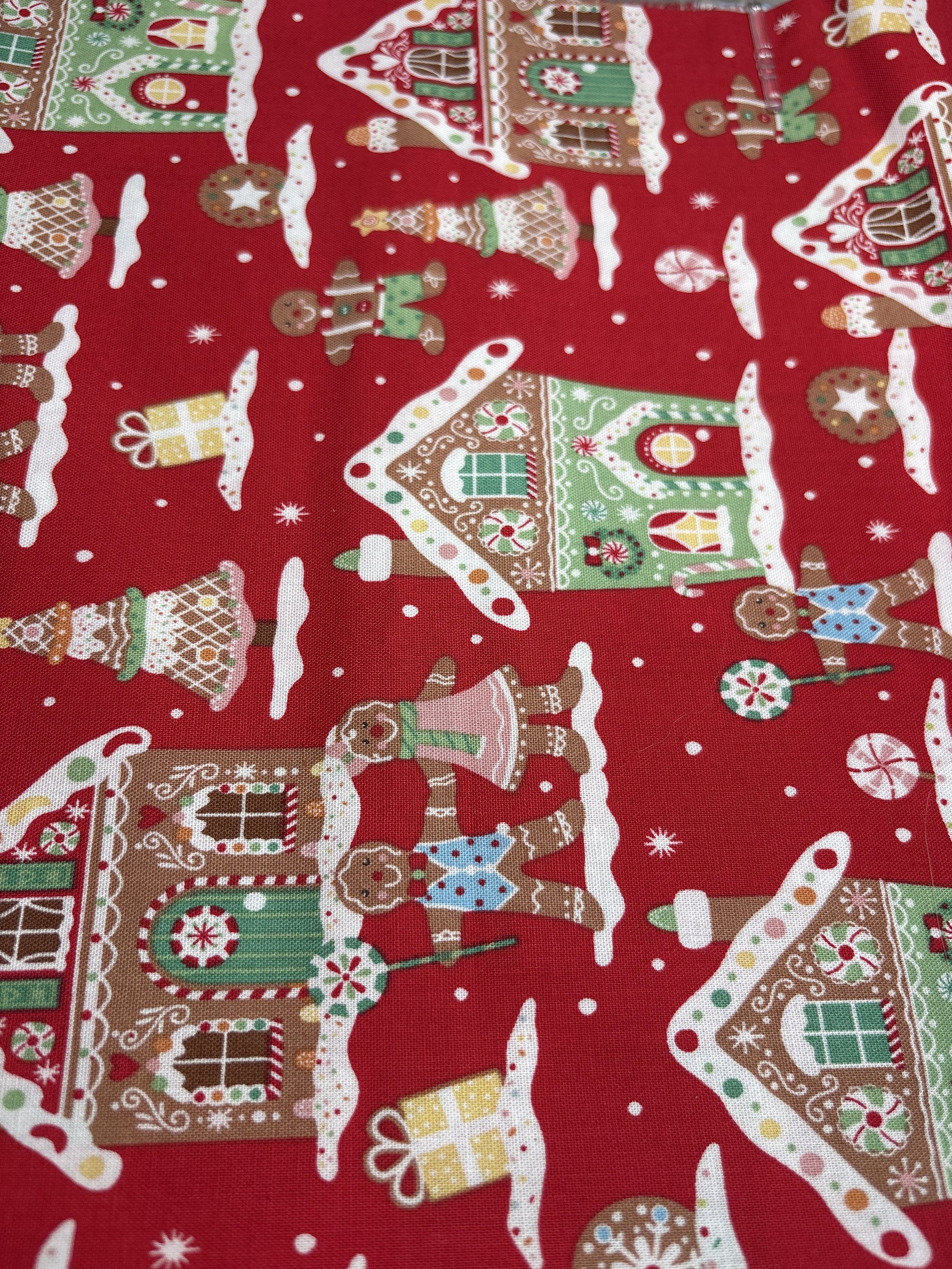 Red Ginger Bread Houses
