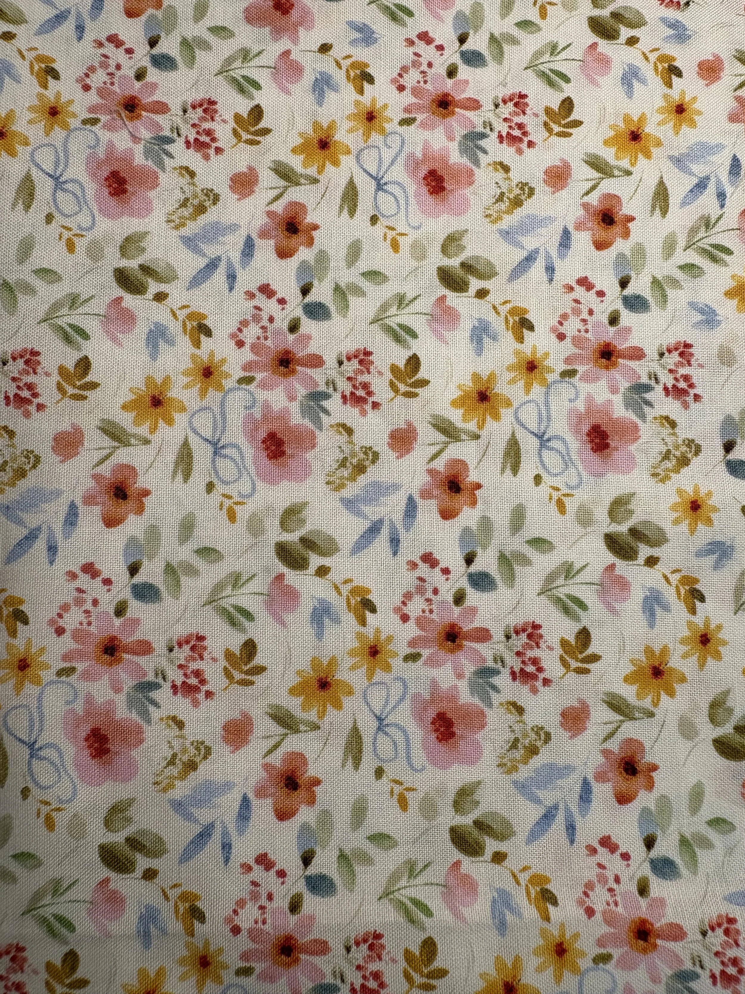 Pastel Flowers and Bows