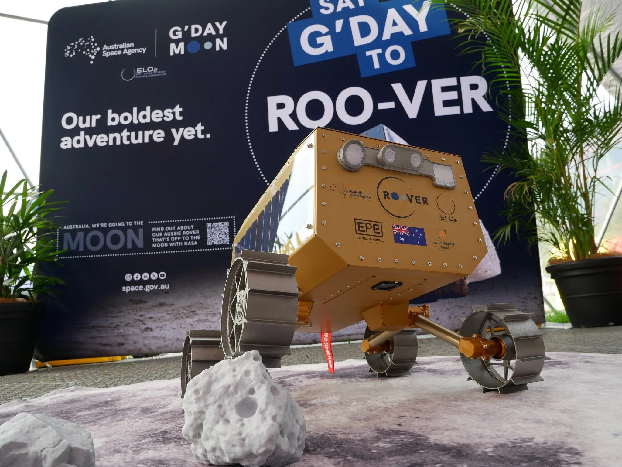 Roo-ver Mission Round-up Webinar - #TOMORROW 12 November at 12pm AEDT!

It's your final chance to register for the webinar, where you'll hear from the minds behind Australia's first lunar rover and get your questions answered!

Secure your spot at ht