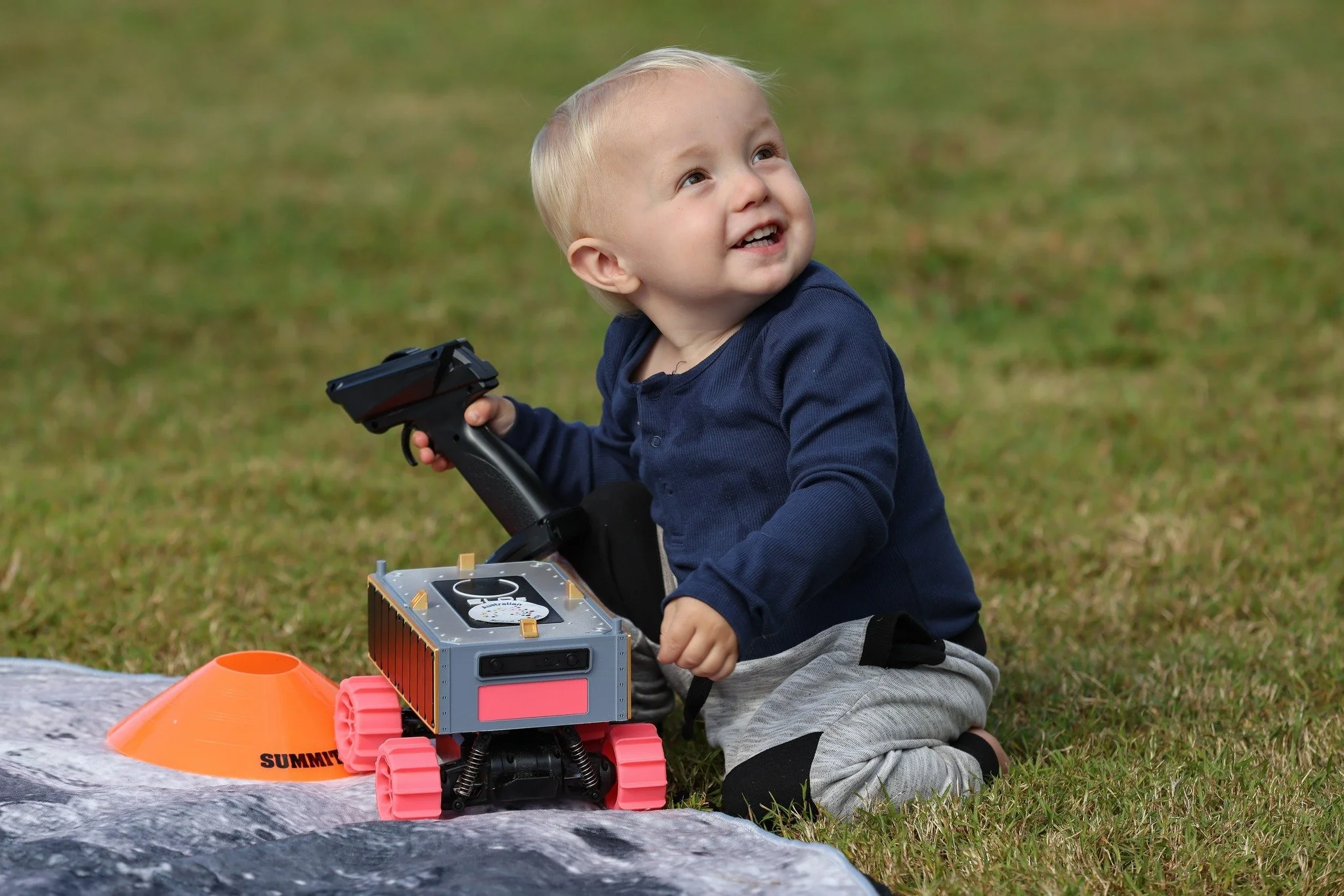 Involving the public in what we do helps us build better.

When people drive our mini rovers ('Joeys'), we see sustained real-world stresses: repeated knocks, lateral loads on wheel assemblies, vibration, and long duty cycles across different surface