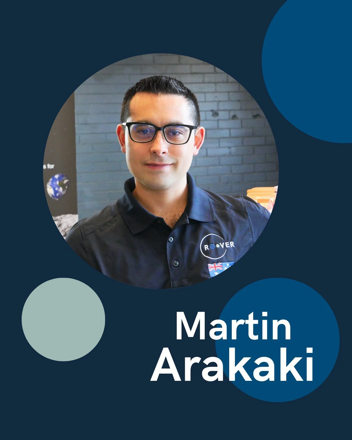 Roo-ver Spotlight 🔦

Meet Martin Arakaki, our Assembly, Integration &amp; Testing (AIT) lead at @thelunaroutpost Oceania.
He turns designs into flight hardware for Roo-ver and proves it ready for the lunar environment.
Learn more about Martin's role