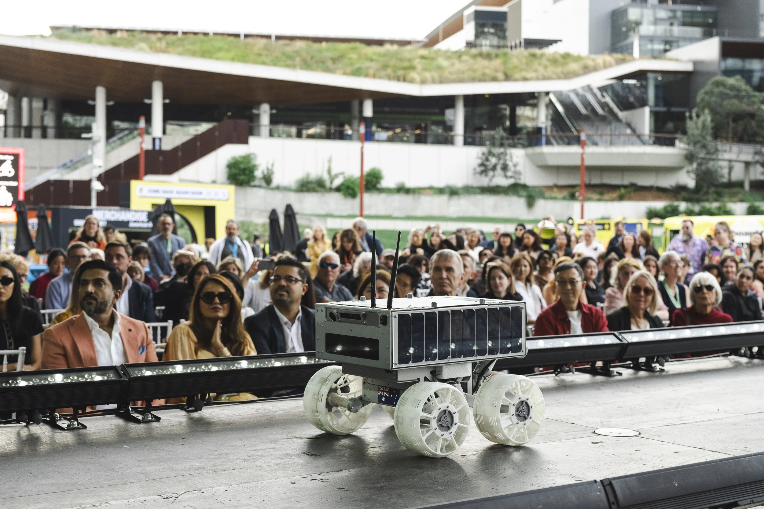 Roo-ver on the runway at SXSW
