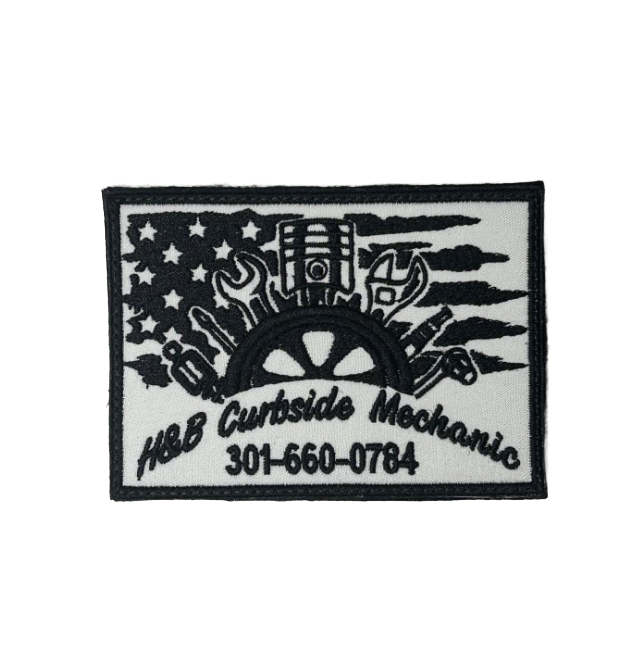 H&B Curbside Mechanic Patches