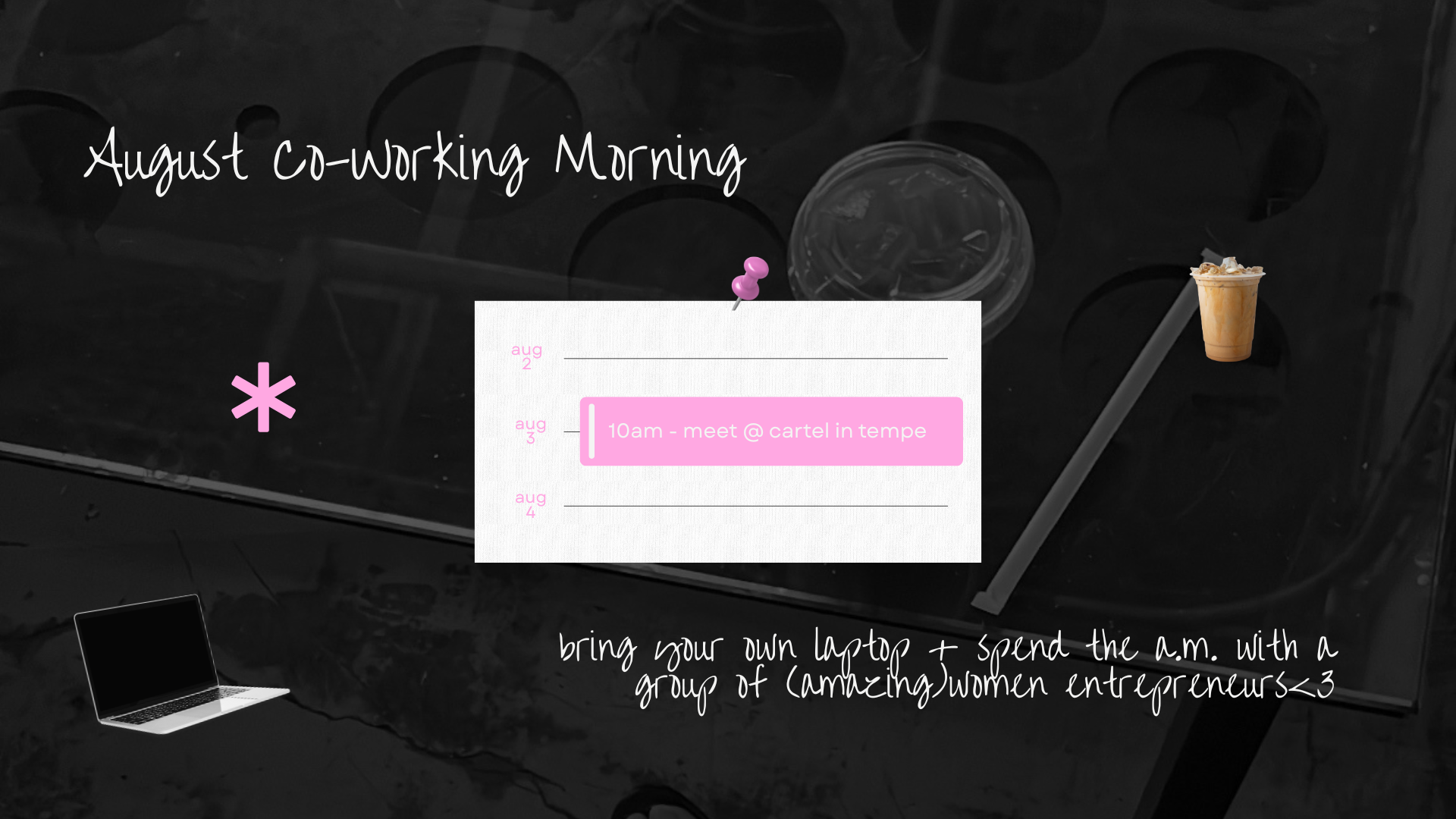 August Co-Working Morning ☕️💻 
