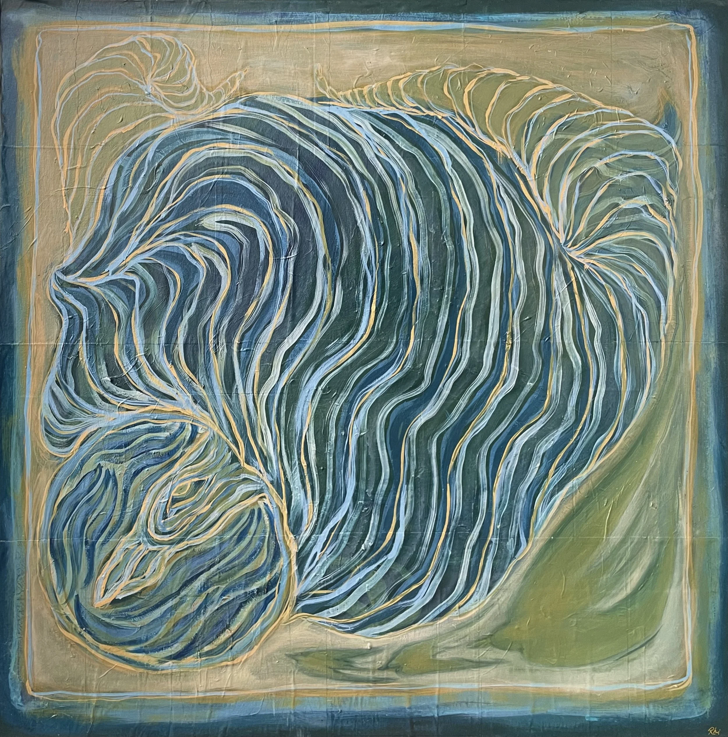 Migration |
92cm x 92cm |
$750 NZD