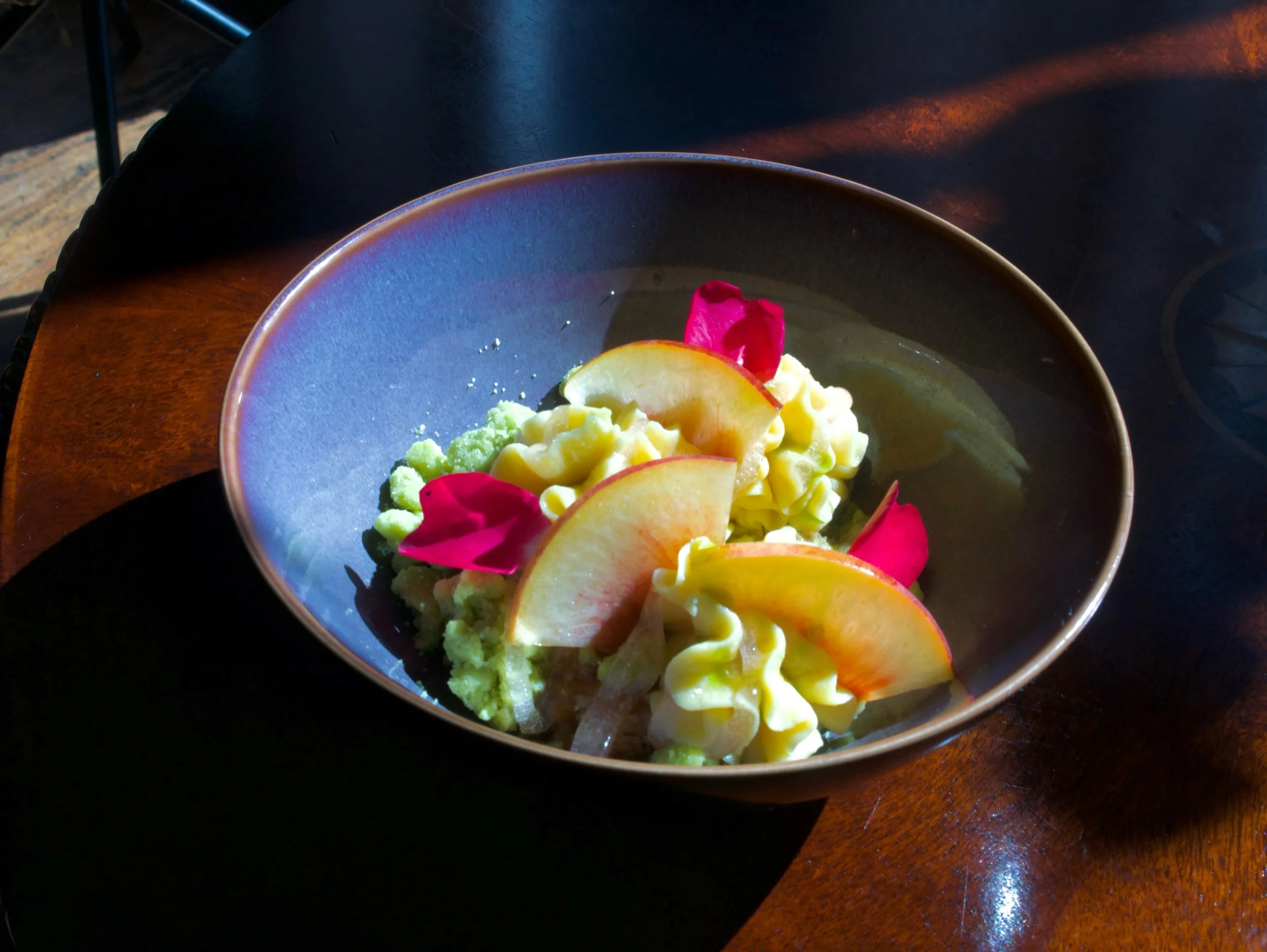 Some sweets over the seasons&hellip;

&bull;Peaches and Corn&bull;
&bull;Cedar and Strawberry&bull;
&bull;Cherry Blossom and Lemon&bull;
&bull;Apple and Burnt Honey&bull;