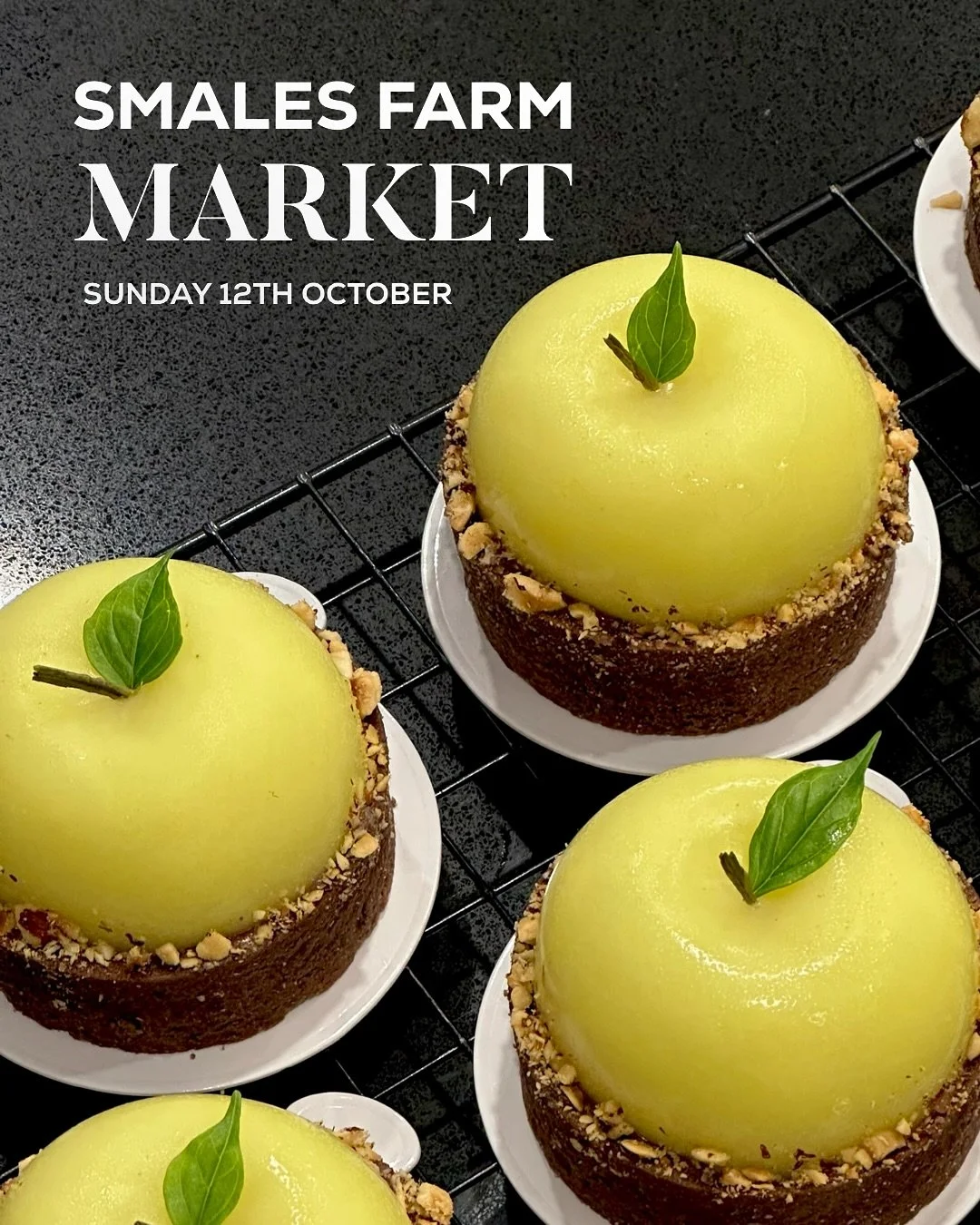This Sunday we&rsquo;ll be at Smales Farm Market (9am&ndash;2pm)
We&rsquo;ve been busy baking and have a few new desserts to share this weekend, along with a returning favourite by request.

On the table this week
&bull; Classic tiramis&ugrave; &ndas
