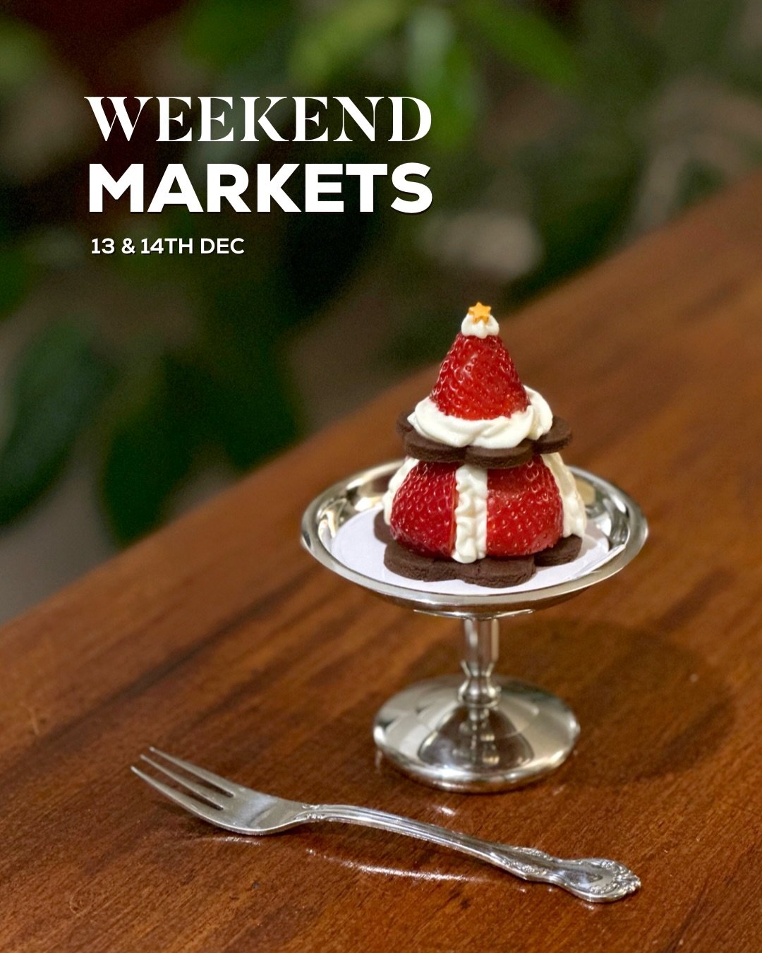 This weekend we&rsquo;ll be popping up at two market, and it&rsquo;ll be our last Smales Farm Market of the year before the market takes a break until February, so come visit while you can!

Saturday, 13 Dec &mdash; Britomart Saturday Market
@britoma