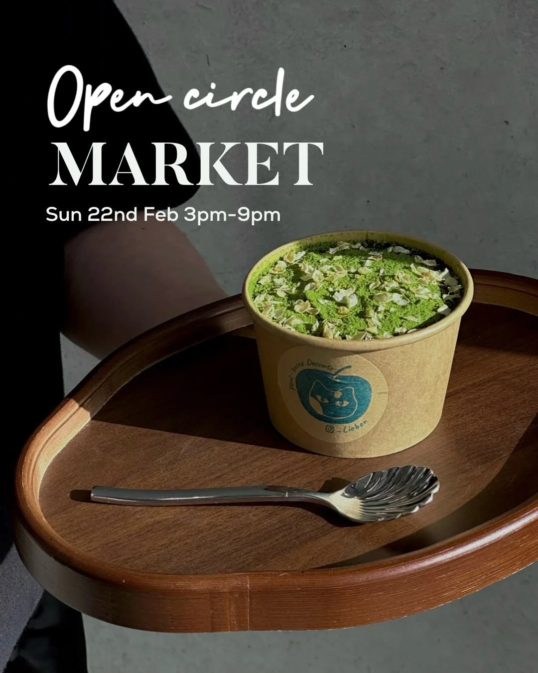 This Sunday (22nd) we&rsquo;re joining @opencirclemarkets Victoria park night market, this weekends menu features some new and Liob&ocirc;n classic desserts

Desserts
&bull; Mango/Peach/Matcha sandwich cookie
* Rose/Lychee sandwich cookie
&bull; Thai