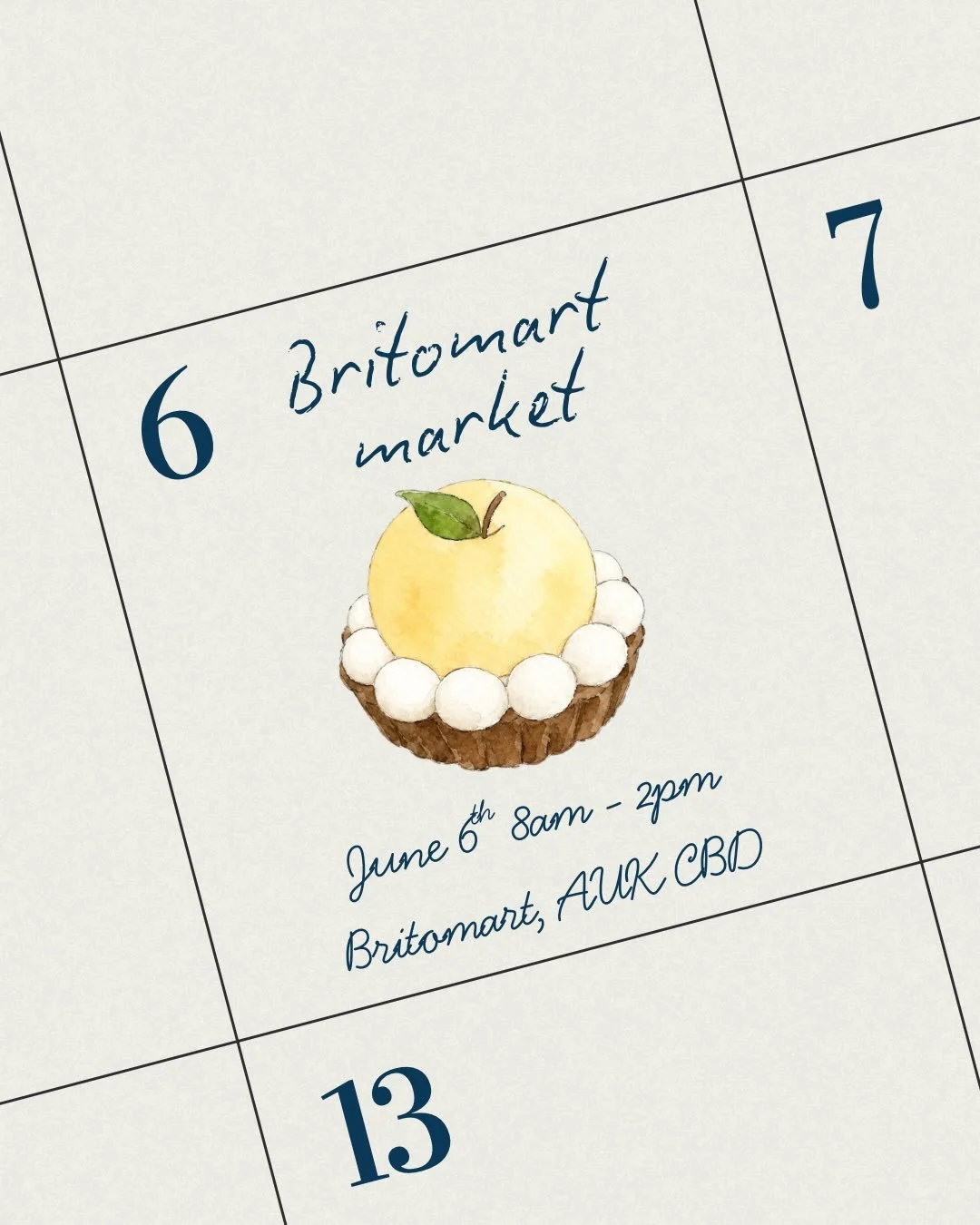This Saturday join us in Britomart ♡
@britomartnz @britomartsaturdaymarketnz 

Market info
Saturday, Britomart Market -  6th June, 8am - 2pm

Desserts
&bull; Chestnut/chocolate/matcha sandwich cookie
&bull; Rose/Lychee/chocolate sandwich cookie
&bull