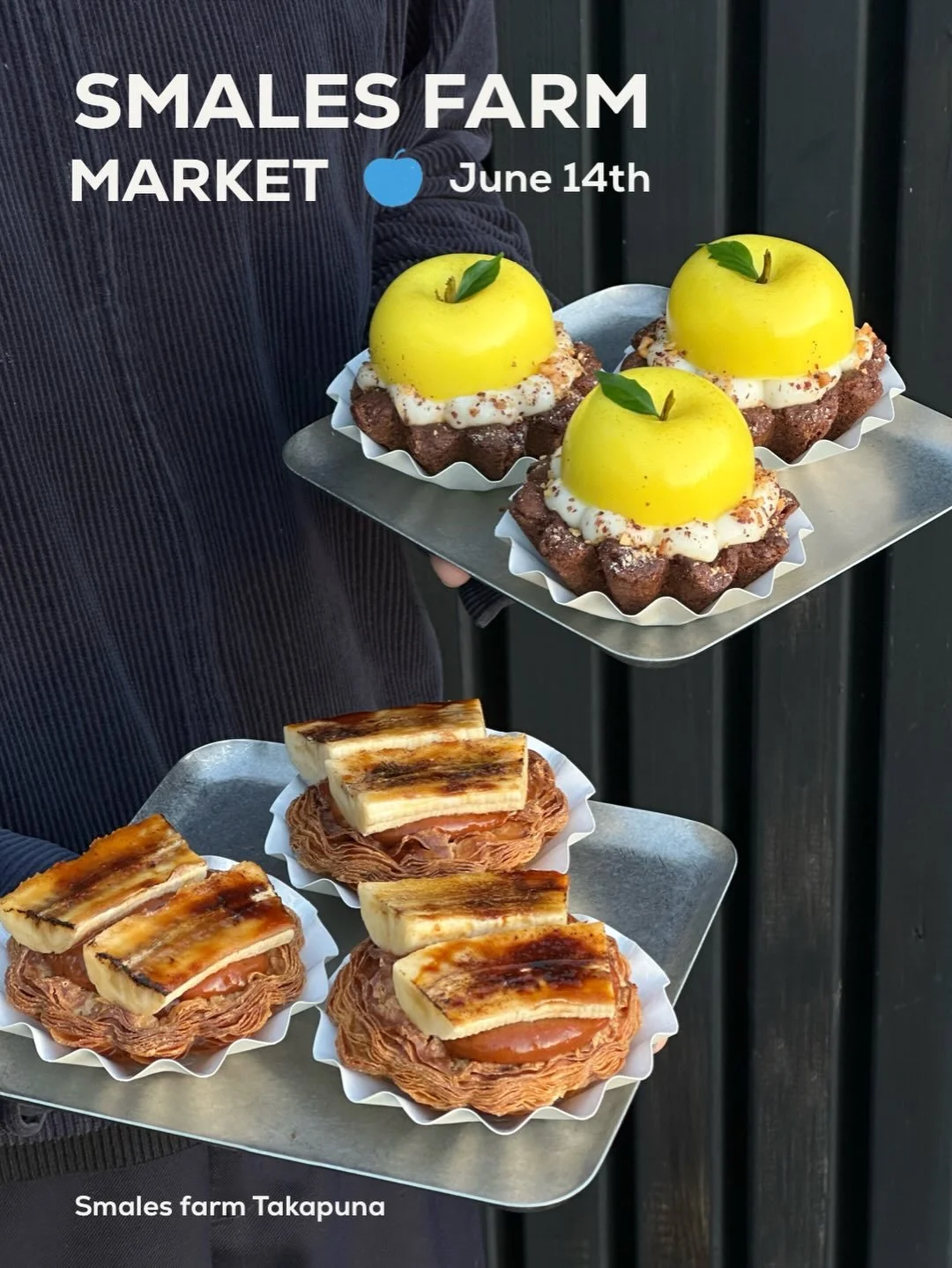 Smales farm is back this Sunday ♡
@smalesfarm @themarketcollaborativenz 

Market info
Sunday, Smales farm Takapuna -  14th June, 9am - 2pm

Desserts
&bull; Chestnut/chocolate/matcha sandwich cookie
&bull; Rose/Lychee/chocolate sandwich cookie
&bull; 