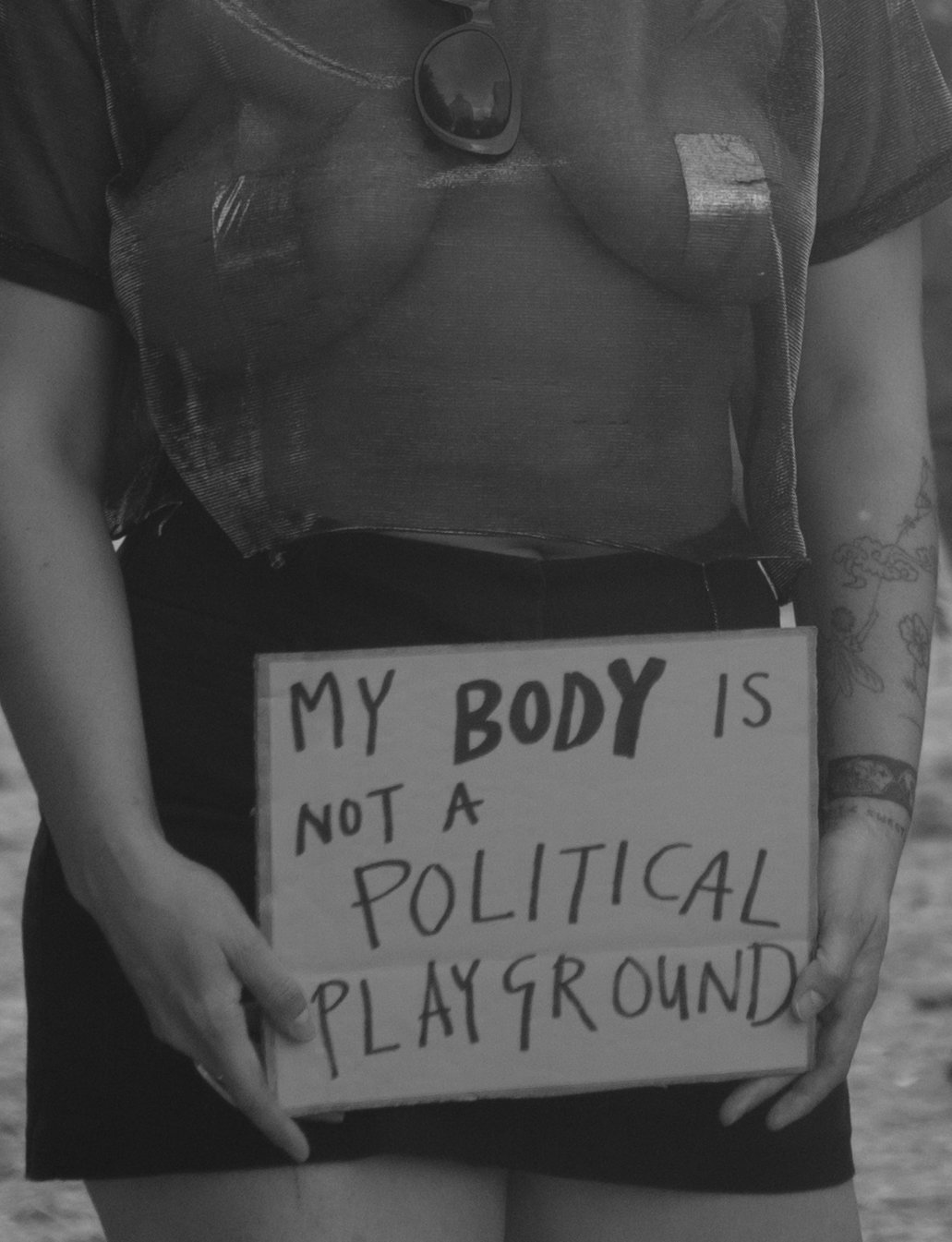 Asheville, North Carolina | June 25, 2022.
Protesters gather in response to the Supreme Court’s decision to overturn Roe v. Wade, voicing outrage, grief, and resistance.