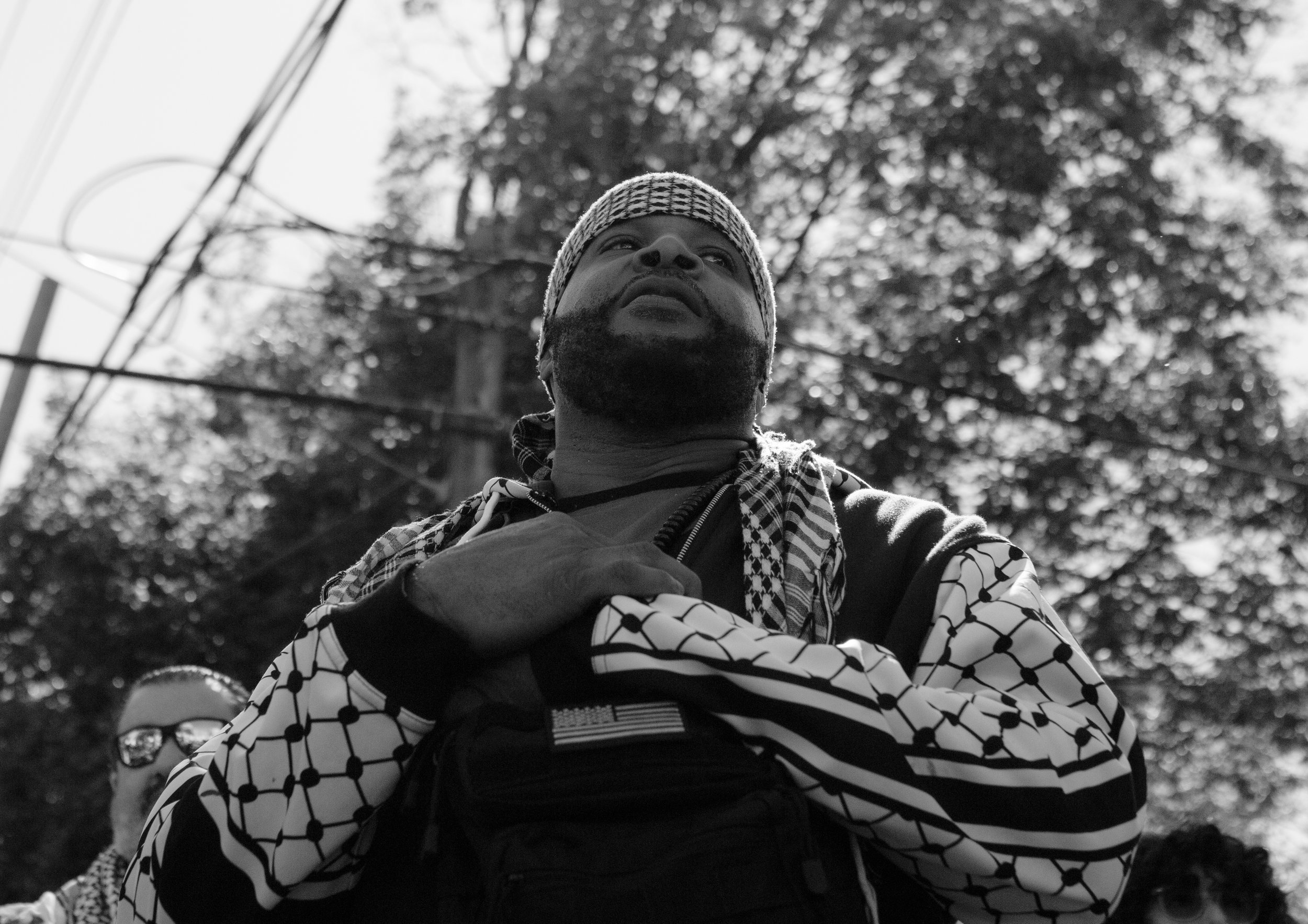 October 22, 2023 | Scenes from a protest in Atlanta, Georgia.