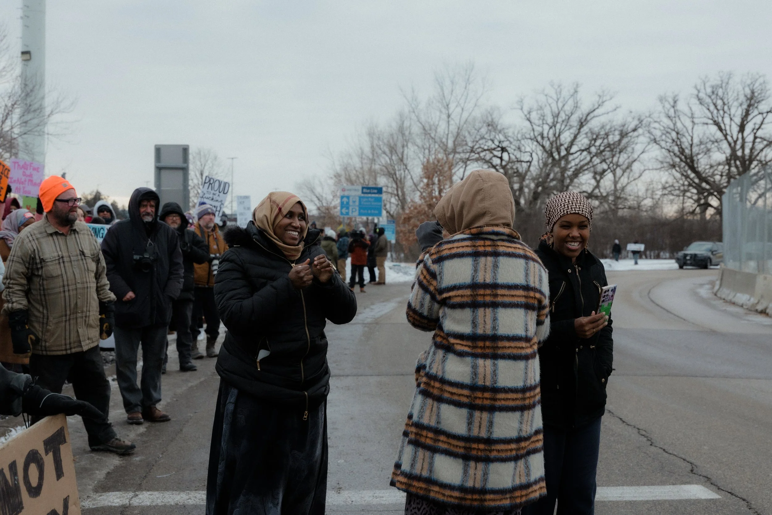 January 17 2026 outside the Whipple Federal Building in Minneapolis. ICE agents entered and exited the federal facility as community members gathered nearby to protest. Tensions escalated when federal agents threatened to use chemical irritants and, 
