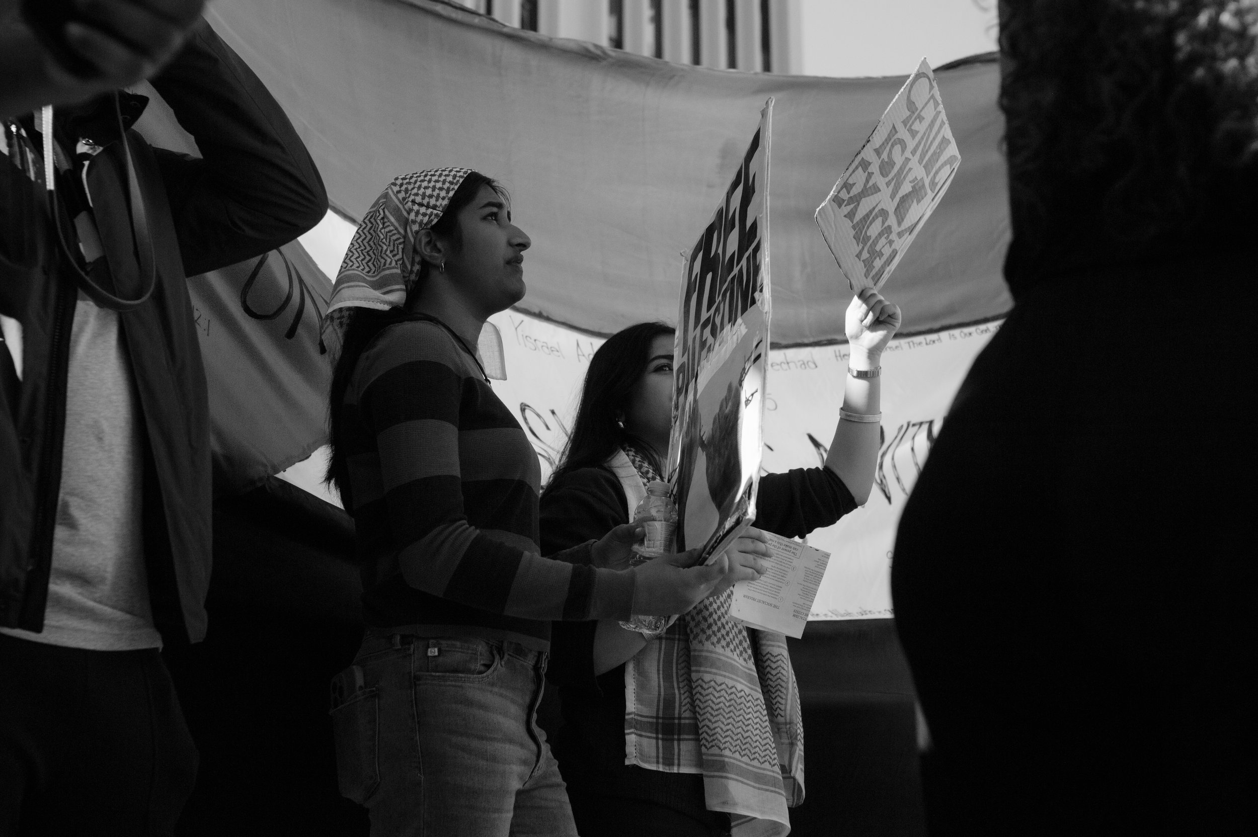 October 22, 2023 | Scenes from a protest in Atlanta, Georgia.
