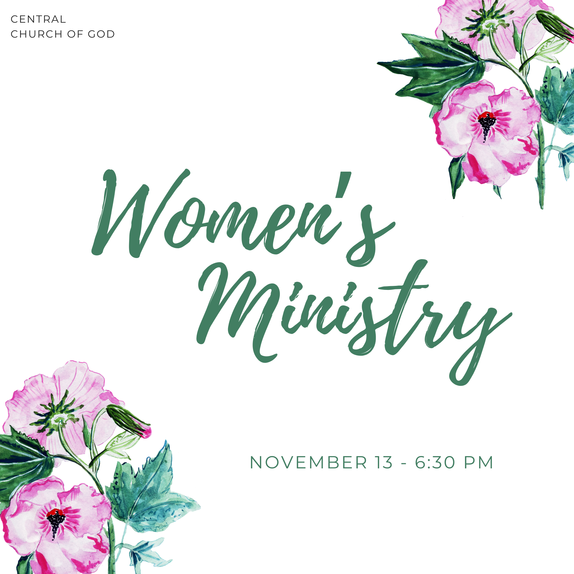 Women's Ministry Meeting