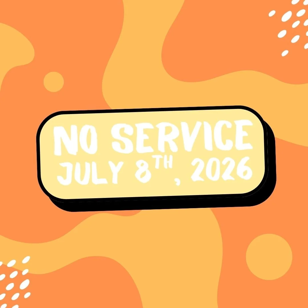 No Service on July 8th