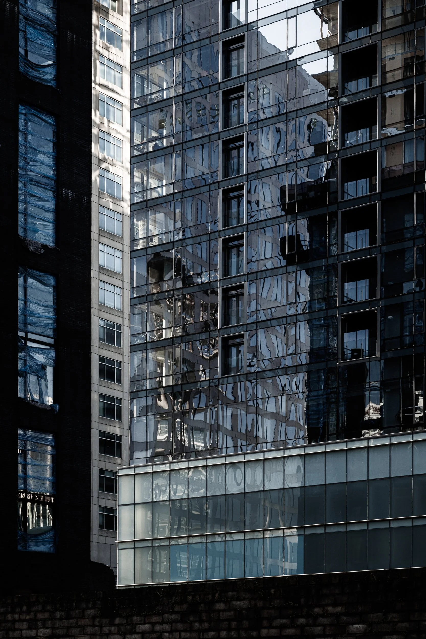 Composition of facade layering, Rosslyn VA