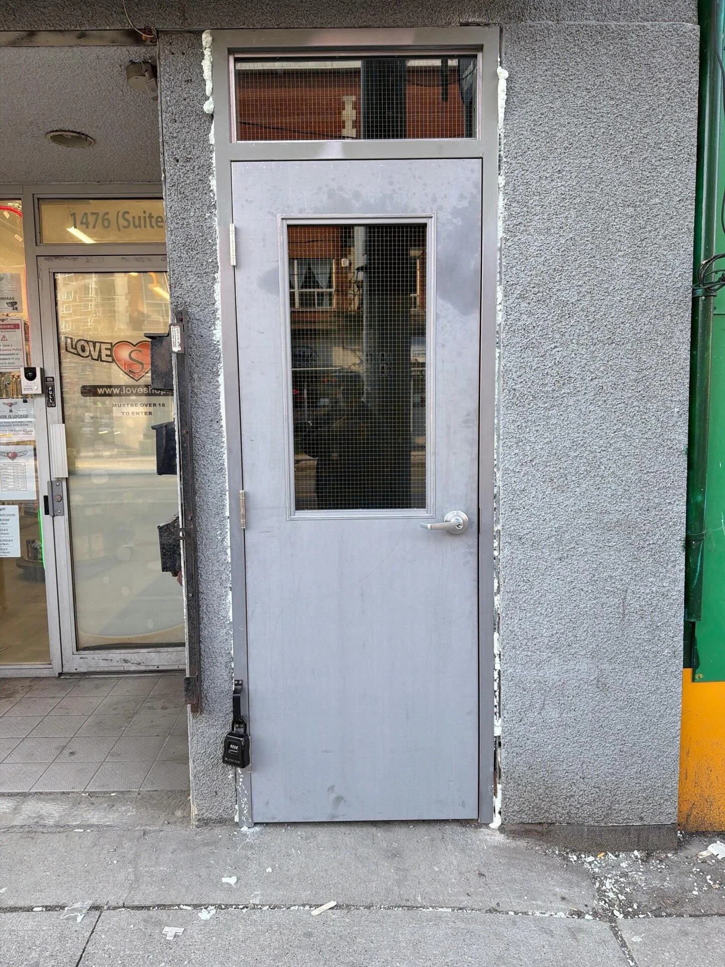 Hollow metal door custom design supply and install.