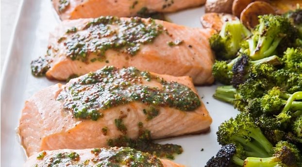 Salmon and Vegetables