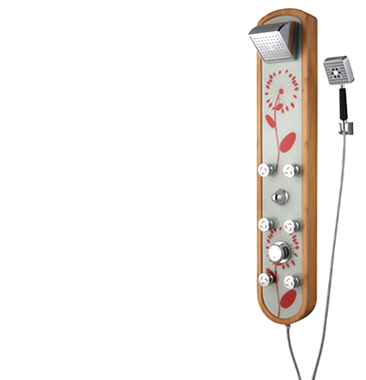 Flies Slim Shower Panel