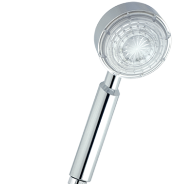 Illuminated Shower-Galaxy