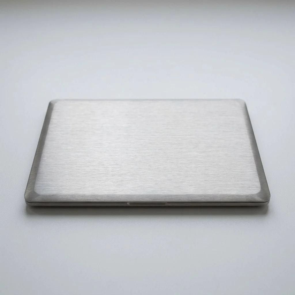 Laptop Lid Cover Shell-Brushed Nickel-003
