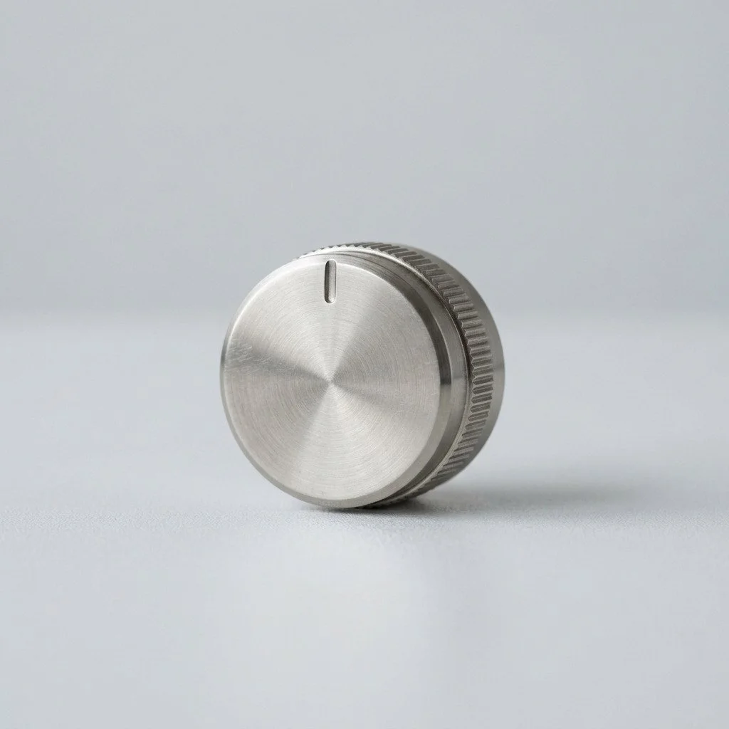 Rotary Control Knob - Brushed Nickel-008