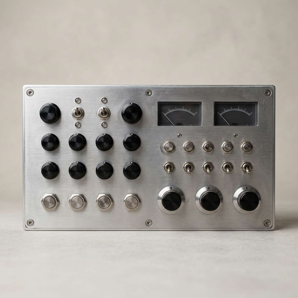 Electronic Control Panel-Brushed Nickel-005