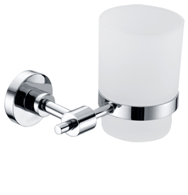 Suelo Chrome Glass Holder