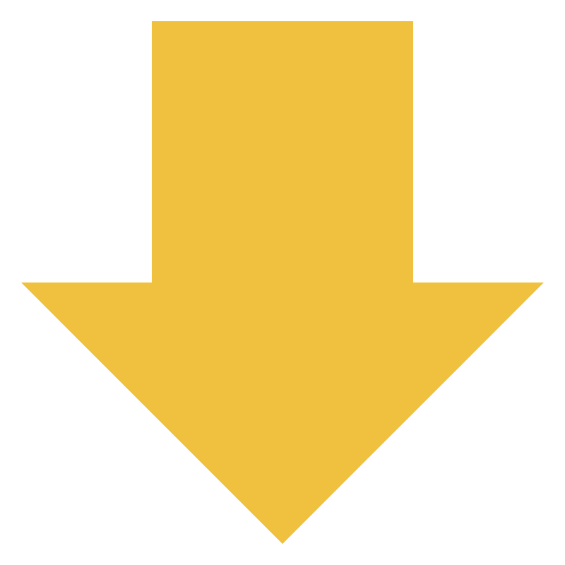 A large yellow downward-pointing arrow on a black background.