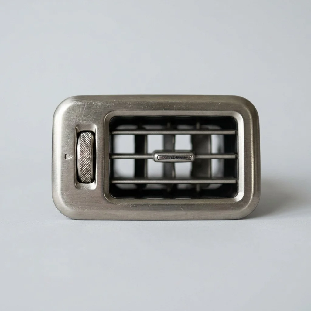 Dashboard Air Vent Trim- Brushed Nickel -010
