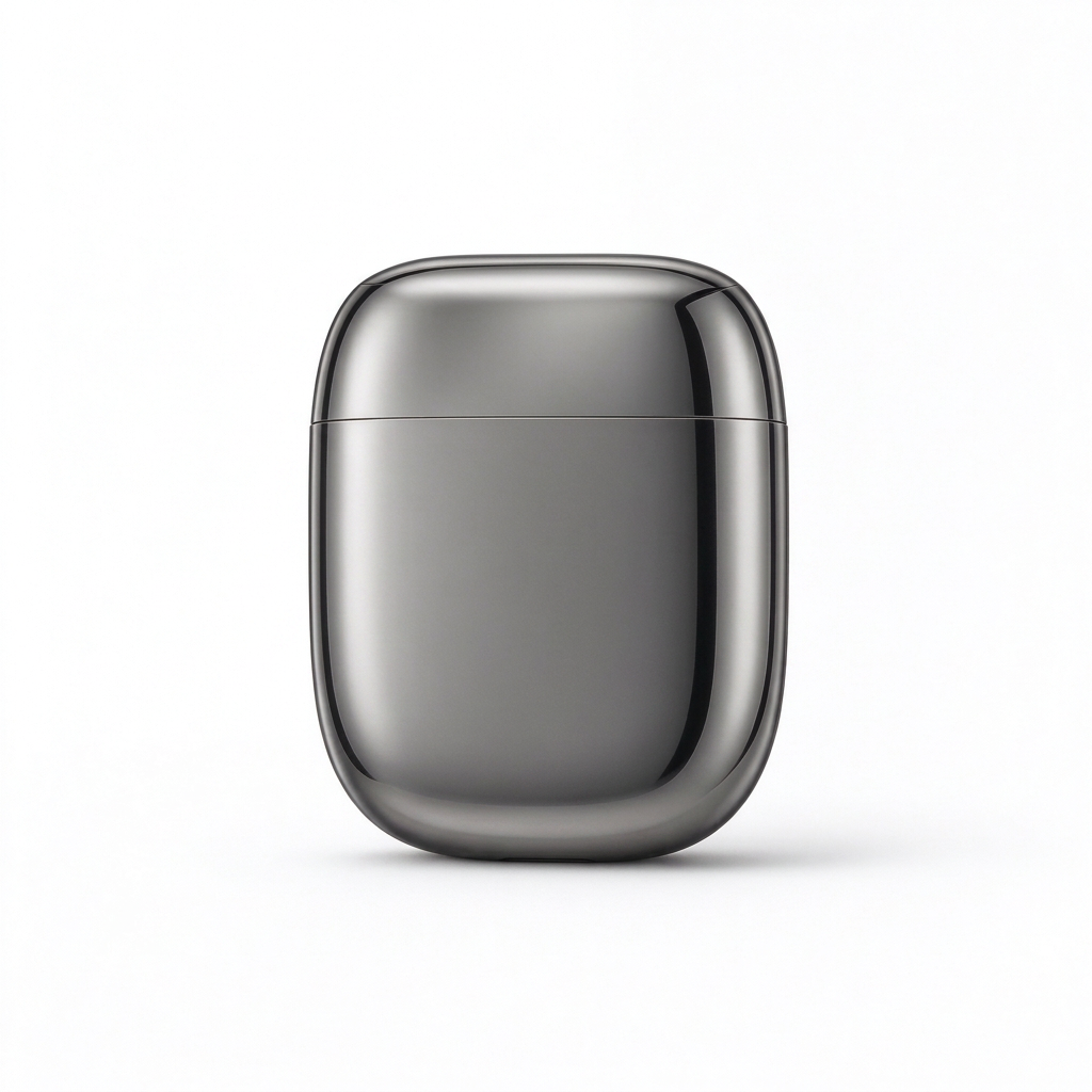 Electric Shaver Housing — Gunmetal Gray PVD Finish