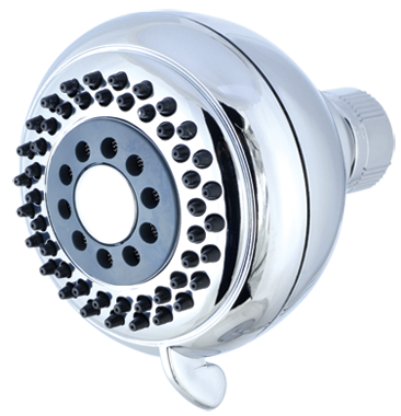 Compact and highly efficient shower head-Tally