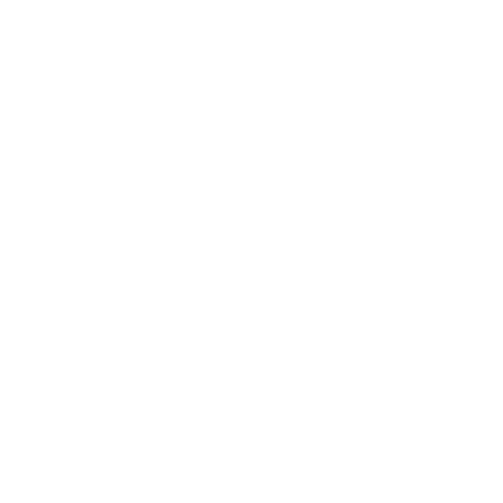 YouTube play button icon in black and white.