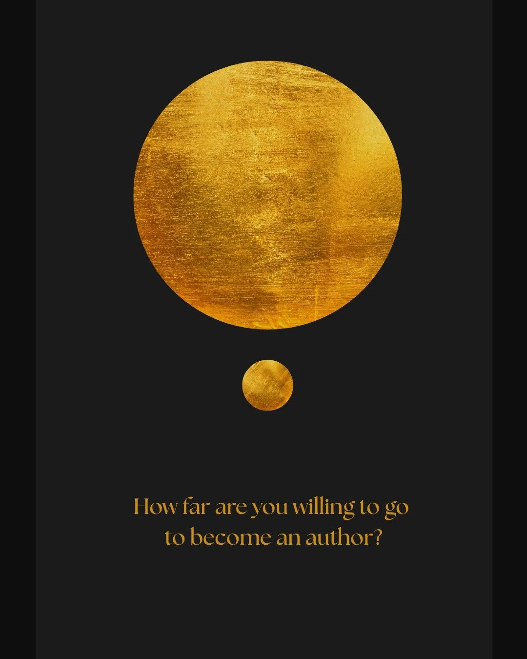 a question, a spark, a quiet promise to go farther than you ever have before. Write, Writers. 

#writersofinstagram #writer #motivation